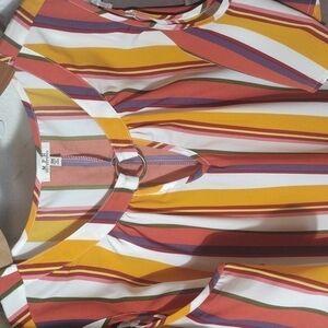 STRIPPED blouse fall 3x